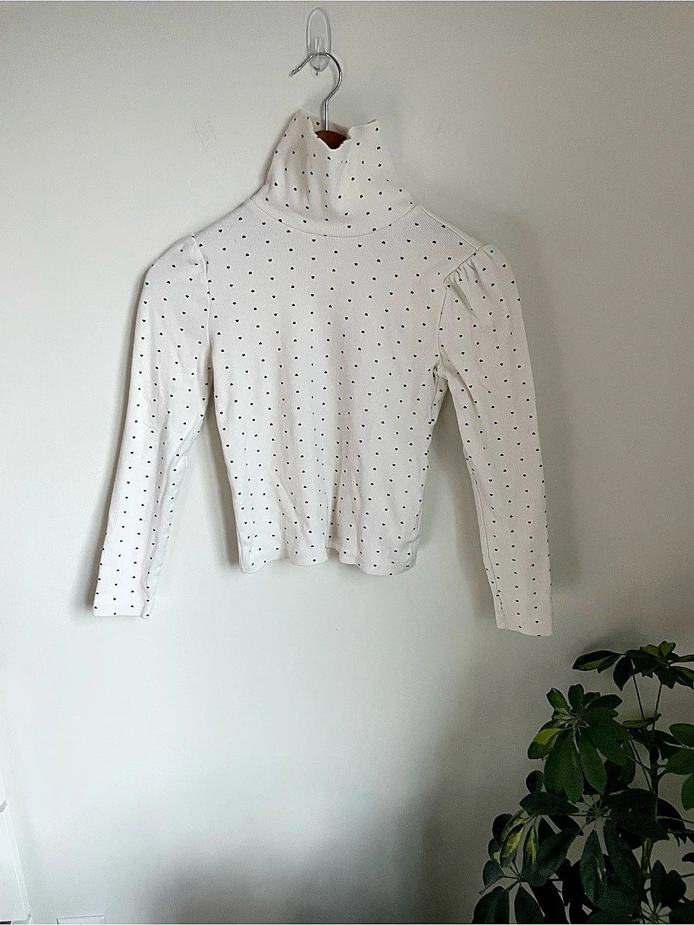 Gap Girls Polka Dot Turtleneck Sweater Size L